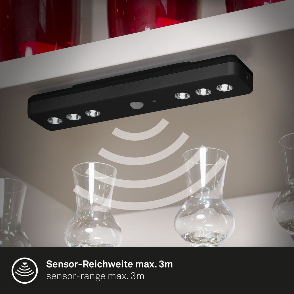 LED Lero Indoor 21 cm 6x0,08W 5lm nero